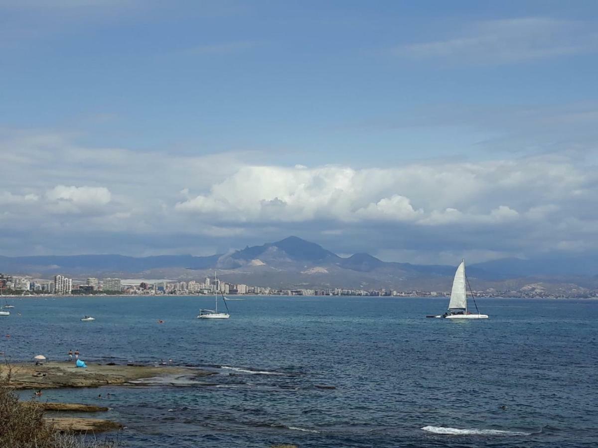Estudio playa Alicante Exterior foto